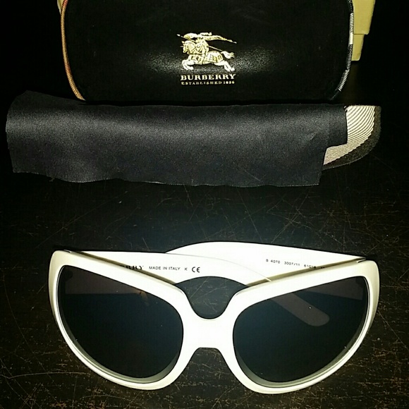 burberry white glasses
